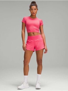 Lululemon Speed Up High-Rise
Lined Short 4" Glaze Pink Athletic Shorts